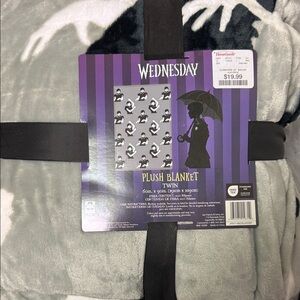 Wednesday Plush Blanket Twin